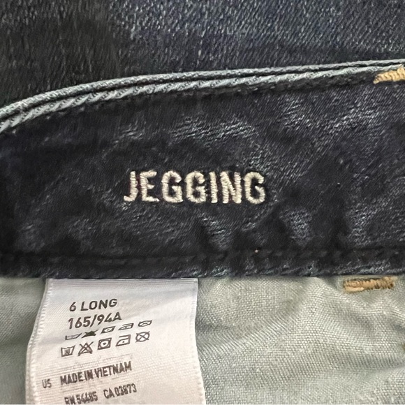 American Eagle Outfitters Jegging Women’s Size 6 Long Dark Wash - Picture 5 of 6